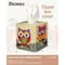 Orchidea Tissue Box Cover - Needlepoint (Halfstitch) Kit Owl
